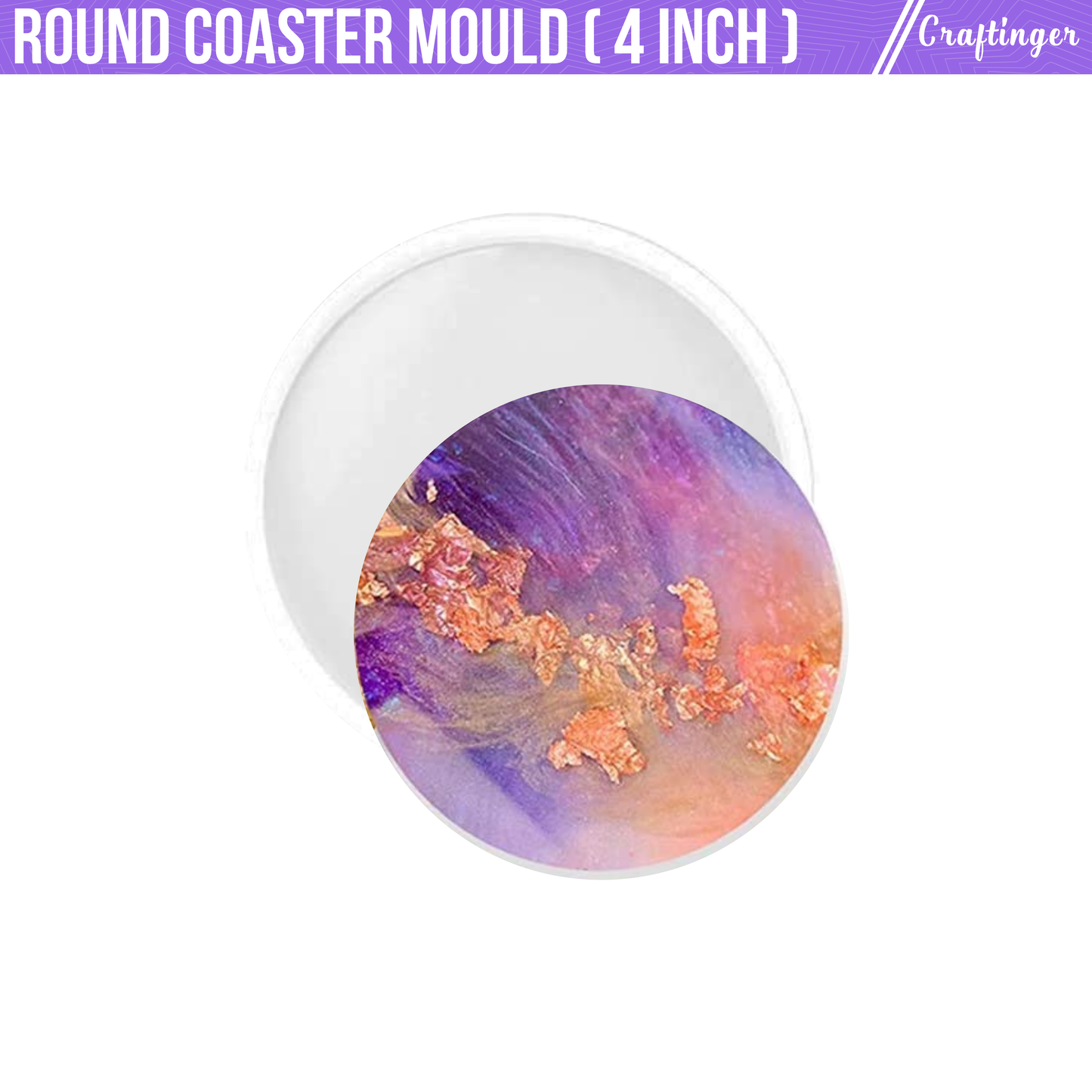 Round Coaster Mould (4inch)