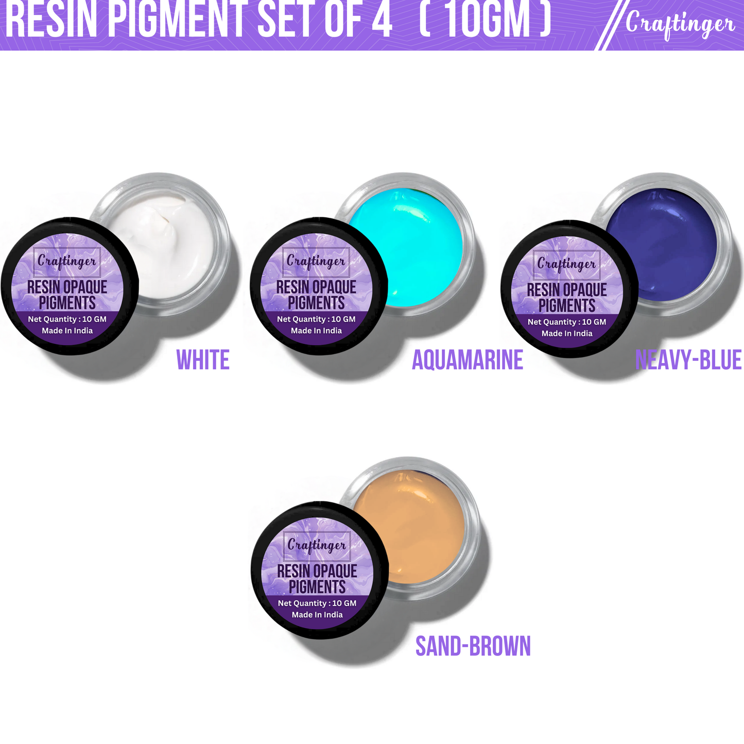 OPAQUE PIGMENTS SET