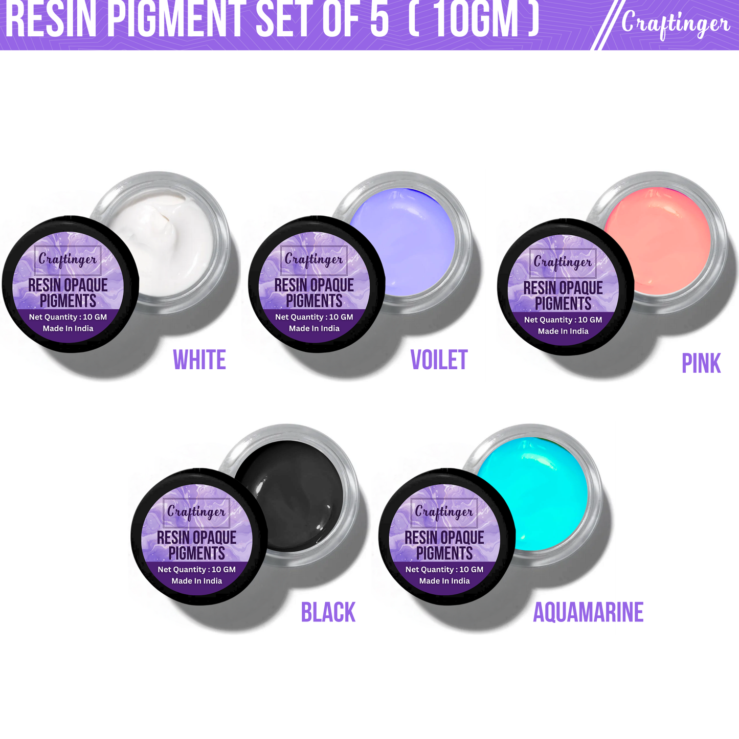 OPAQUE PIGMENTS SET