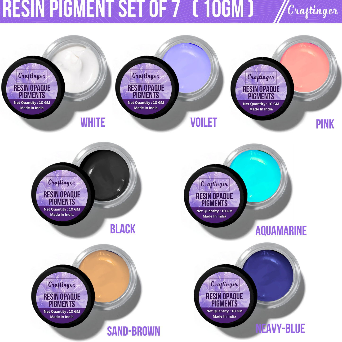 OPAQUE PIGMENTS SET