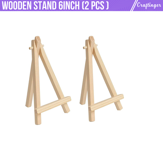 Wooden Easel Stand (6 inch)