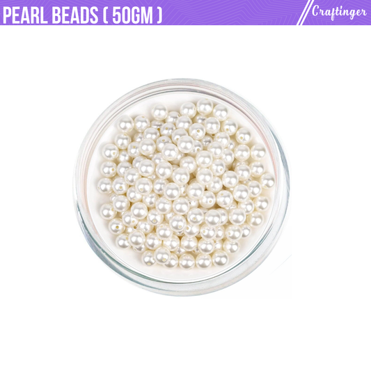 Pearls beads (White Moti )